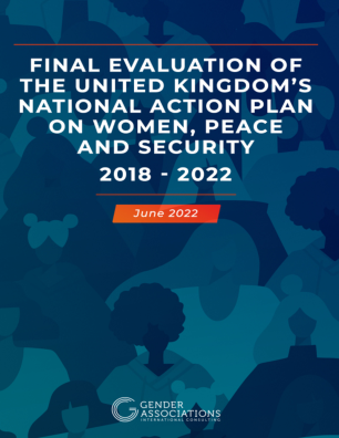 2018 年至 2022 年第四届英国妇女、和平与安全国家行动计划最终评估